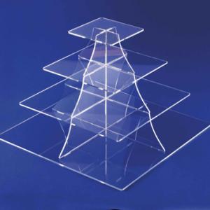 Clear acrylic cake pop display stand