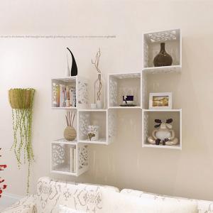 White waterproof pvc plastiic shelf for home China Manufacturer