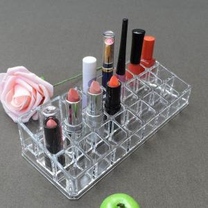 Acrylic lipstick display stand custom manufacturer display