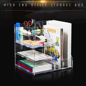China Qcy Customized Clear Acrylic Home/ Office Book Display Holder - China Acrylic Organizer and Di
