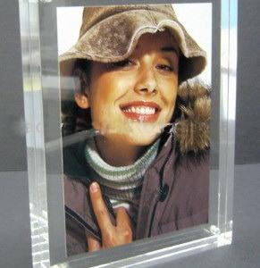Customize Ad-128 Clear Acrylic Photo Frame