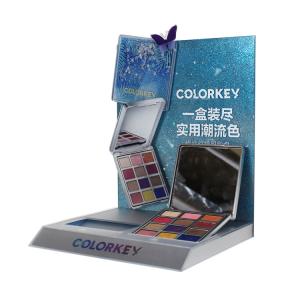 Small Cosmetic Eyeshadow Countertop Display China Manufacturer