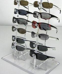 Qcy Manufacturer Clear Acrylic Glasses/Sunglasses Display for Store