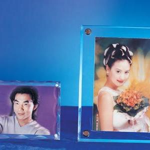 Customize pH-122 Clear Acrylic Magnetic Photo Sign Frame