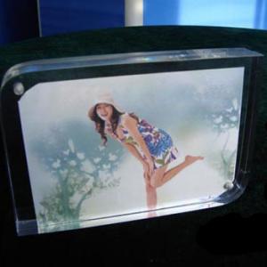 Customize pH-102 Plexiglass Picture Frame Clear Acrylic Magnetic Photo Frame