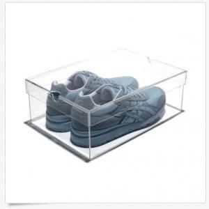 Customize Atd-126 Laser Engraved Acrylic Clear Shoe Box