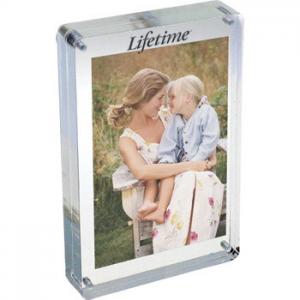 Customize pH-134 Clear Acrylic Apple Shape Photo Frame