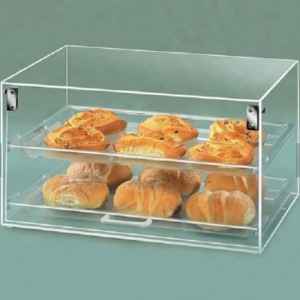 Acrylic bread display box HYAF-91