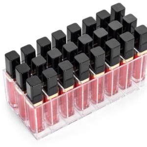 24 Grids Acrylic Hot Lipstick Storage Box Acrylic Lipstick Stand Holder Makeup Organizer Box Display
