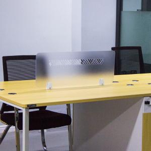 Custom Various Specification Semitransparent Panel Acrylic Isolation Board for Office