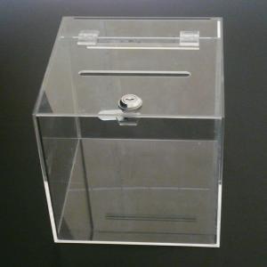 Customize Clear Acrylic Suggestion Donation Vote Box