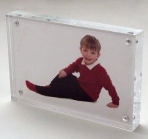 Customize pH-108 Plexiglass Picture Frame Clear Acrylic Magnetic Photo Frame