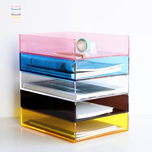 Office Supply Document Shelf Acrylic Holder