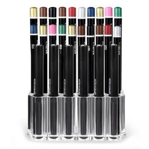 High-End Desktop Office Supply Acrylic Pencil Organizer Lipstick Makeup Brush Holder