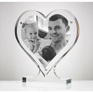 New Heart Shape Acrylic Photo Frame