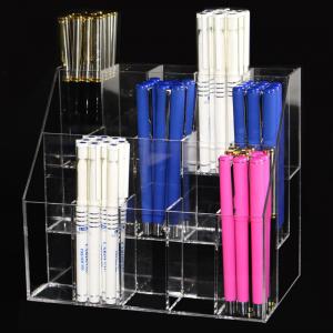 Acrylic display cosmetic organizer CLAM-09