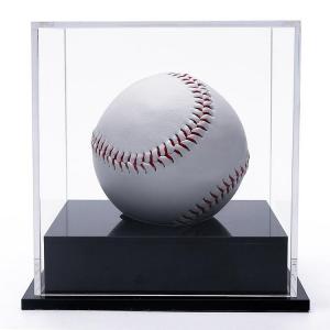 Custom Acrylic Baseball Stand Display Case Holder Acrylic Baseball Display Box