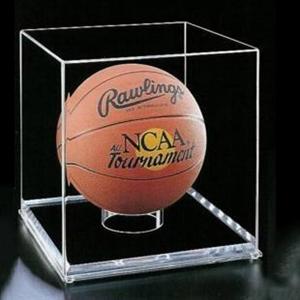 Transparent Acrylic Basketball Display Box Factory display