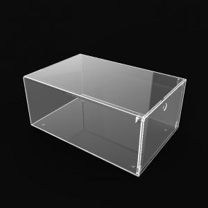 Customize D-108 Supermarket Store Exhibition Retail Clear Acrylic Display Box