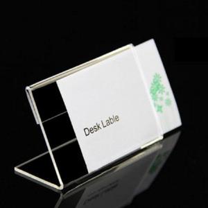 Slanted Acrylic Sign Holder Clear Acrylic Sign Holder Wholesale Perspex Sign Holder