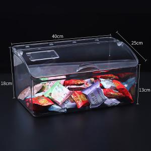 Fashionable Transparent Acrylic Jewelry Watch Shoe Display Box with Cover
