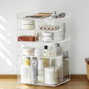 Acrylic Rotating Skin Care Storage Box