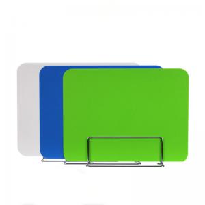 Office Supply Colored Sneeze Guard Shield Acrylic Isolation Board Table Panel