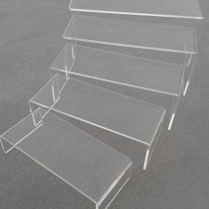 Custom 3mm/5mm Thick Top Quality Clear Acrylic Display Riser