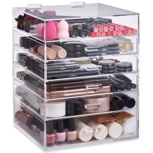 Custom Clear Acrylic Drawer for Cosmetics Makeup