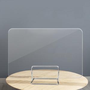 Custom Anti Spray Isolation Sheet Baffle Transparent Acrylic Desk Partition Board for Office