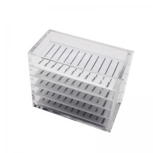 Customized 5 Tiles Acrylic Eyelash Box