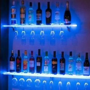 Custom Acrylic Bottle Display Stand with LED, Beer Display Rack