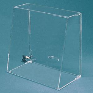 Transparent acrylic box with lo