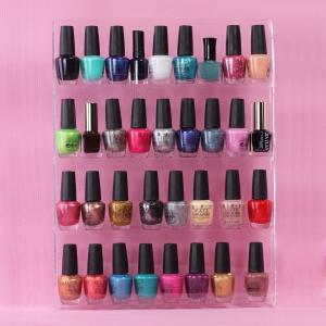 Walll Mount Acrylic Nail Polish Display Shelf