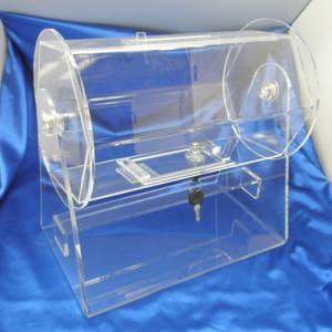 Customize Clear Acrylic Vote Donation Suggestion Box