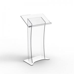 Acrylic lectern podium clear CLLS-05